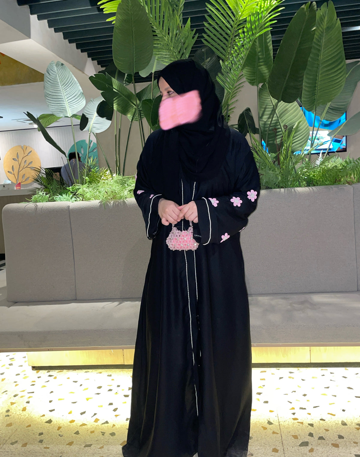 🌸 Pretty Girl handwork Abaya