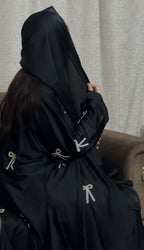 Black Bow Abaya
